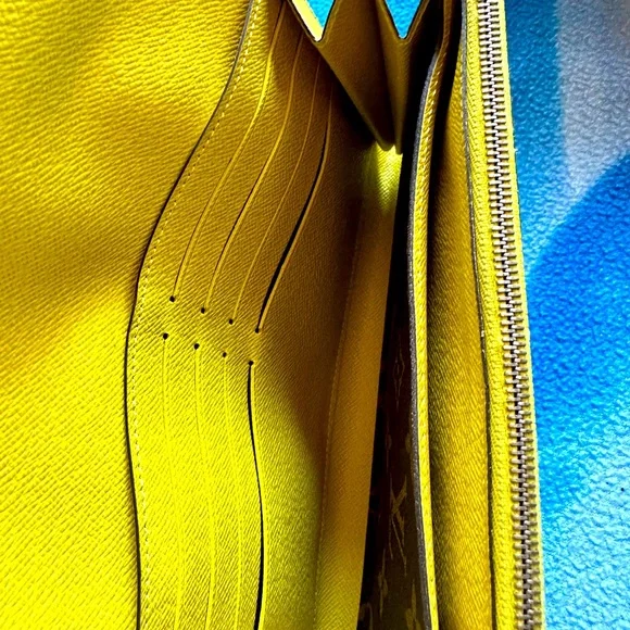 LOUIS VUITTON Marie Rose Epi/Monogram Pistache Long Wallet🔥🔥🔥🔥 - Picture 7 of 13